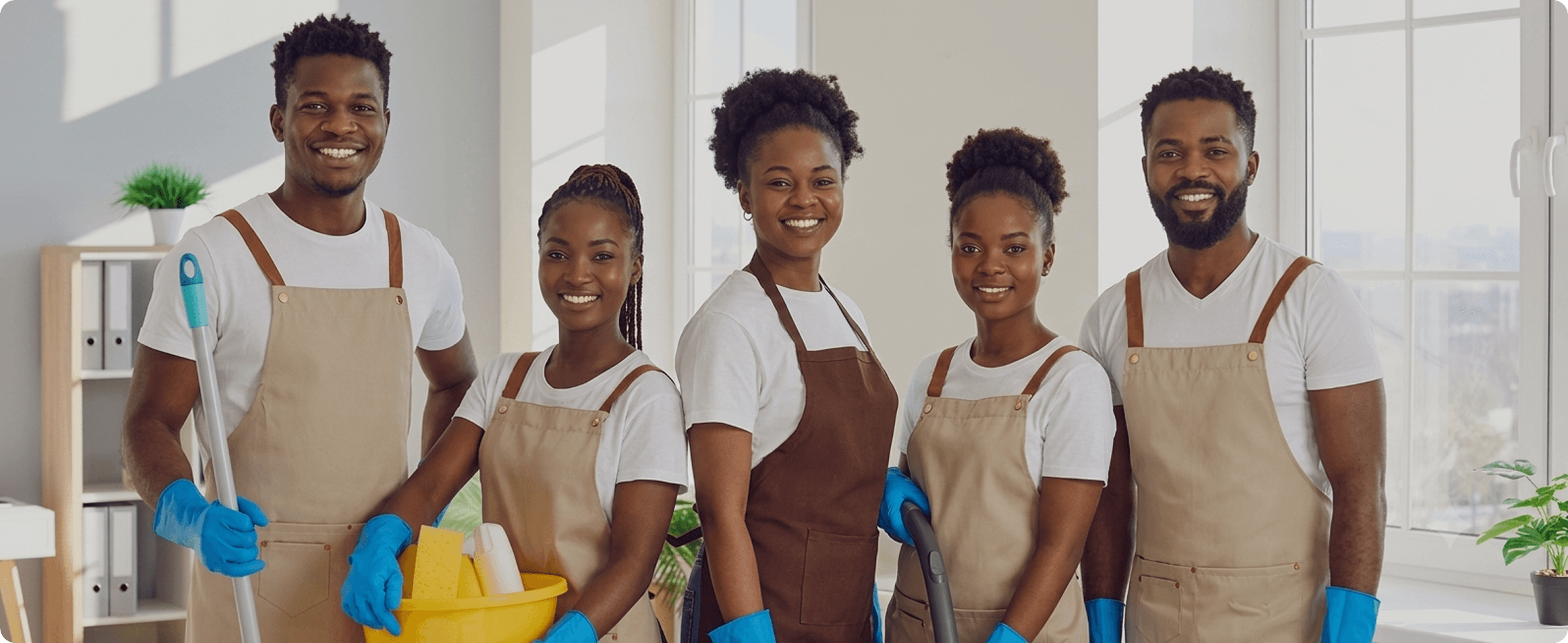 The In Touch Cleaning team